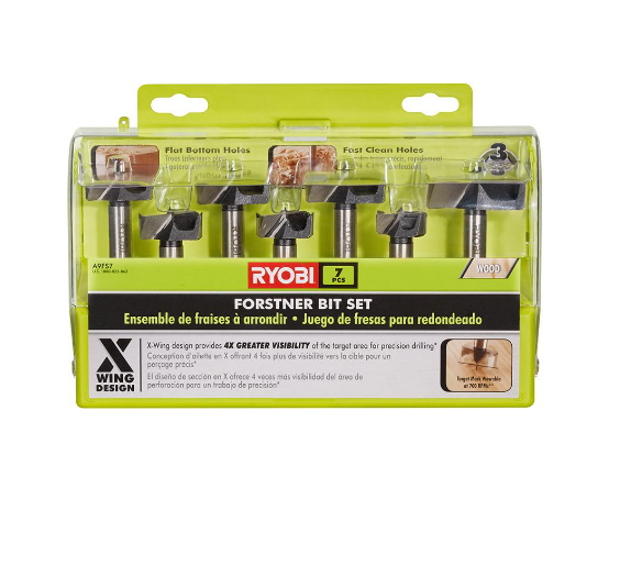 RYOBI 7 PC. Forstner Bit Set Direct Tools Canada
