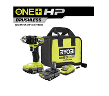 Load image into Gallery viewer, RYOBI 18V ONE+ HP Compact Brushless 1/2" Drill/Driver Kit
