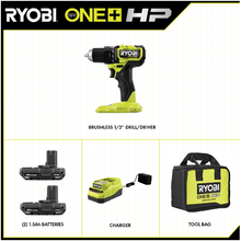 Load image into Gallery viewer, RYOBI 18V ONE+ HP Compact Brushless 1/2&quot; Drill/Driver Kit
