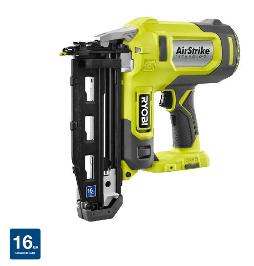 RYOBI 18V ONE 16 GA Cordless AirStrike Finish Nailer Direct